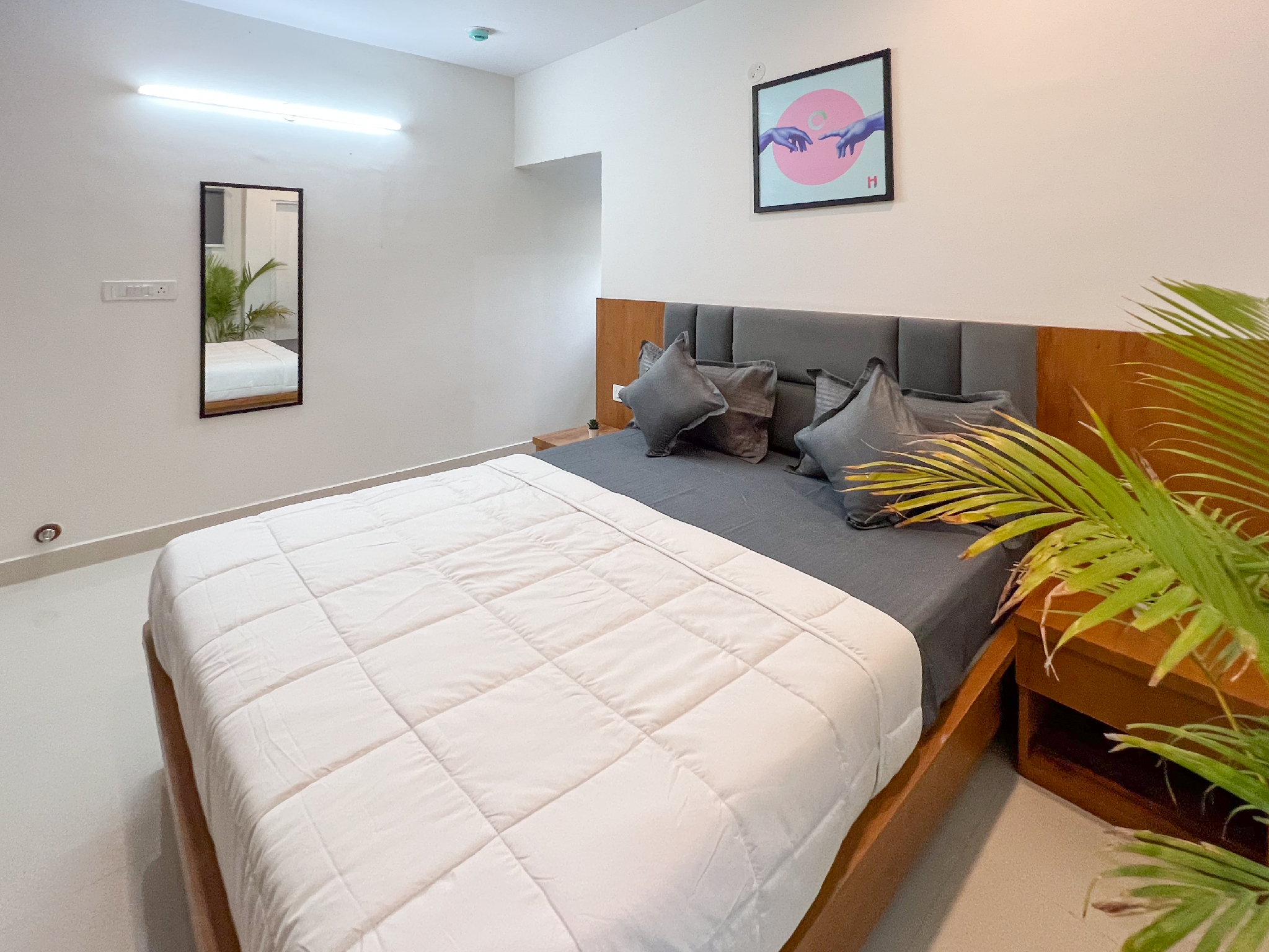 Bedroom 2, Housr 24 Serviced Apartment Koramangala Bangalore, Bangalore