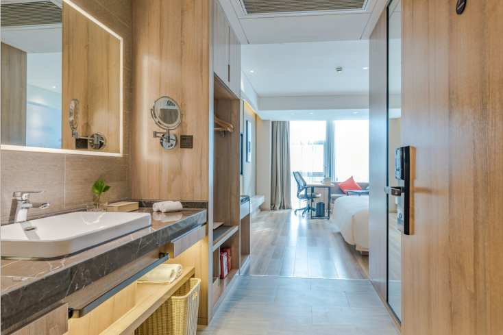 Bathroom 3, Atour Hotel Jiaxing South Lake, Jiaxing