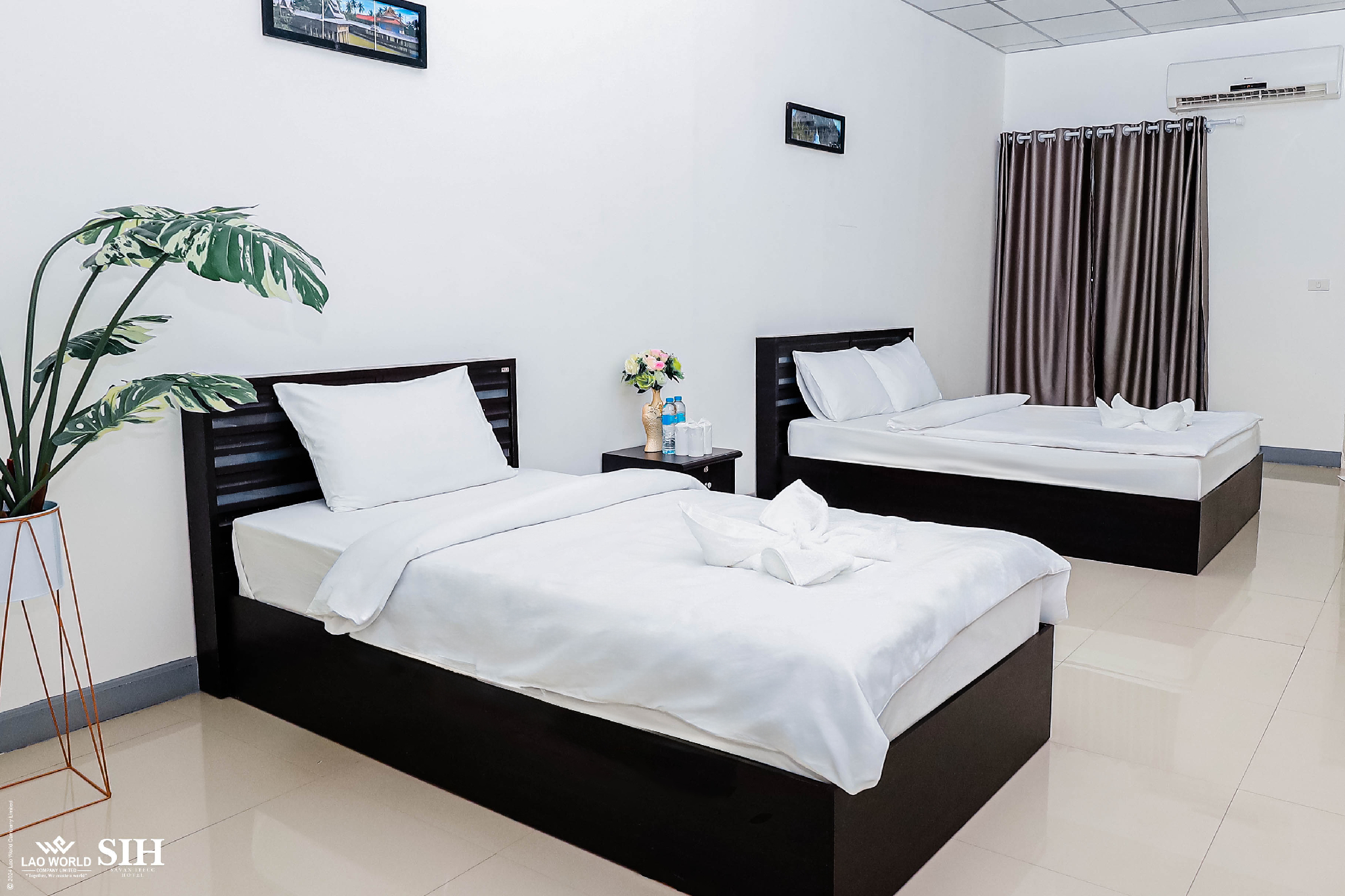 Bedroom 2, SIH SAVAN Itecc hotel, Khanthabouly