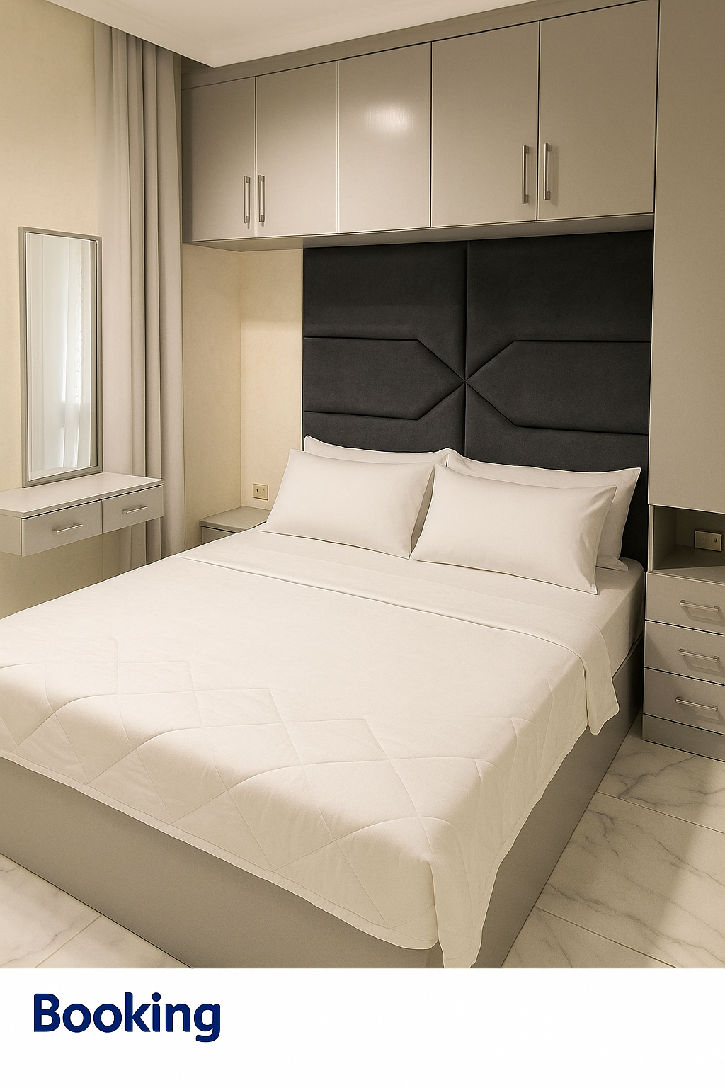 Bedroom 3, Porto Saeed rentals 2 no77, Al-Manasrah