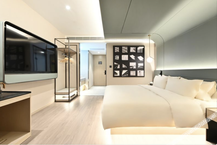 Bedroom 2, Atour Hotel Shenyang Qingnian Street Vanke Group, Shenyang