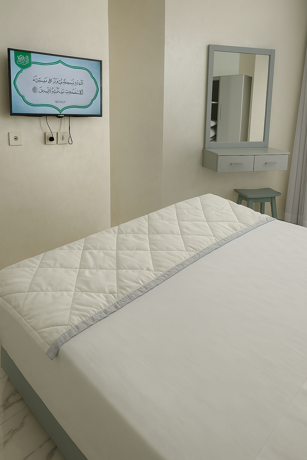 Bedroom 2, Porto Saeed rentals 2 no77, Al-Manasrah