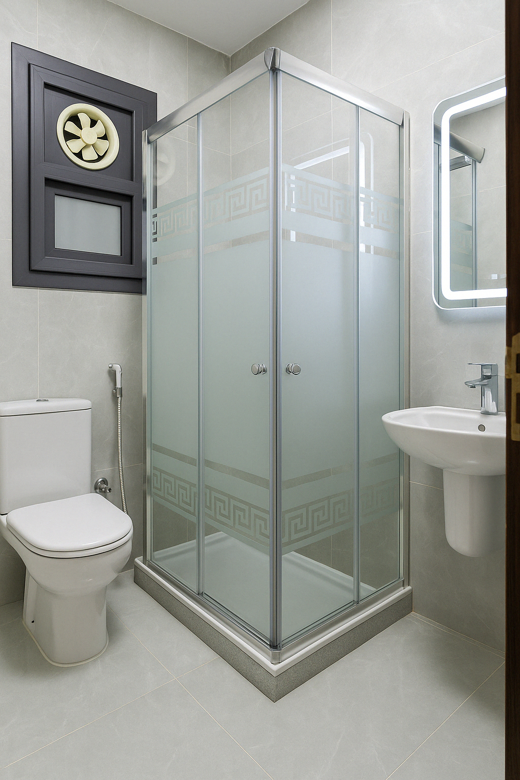 Bathroom 4, Porto Said Resort Rentals n3, Al-Manasrah