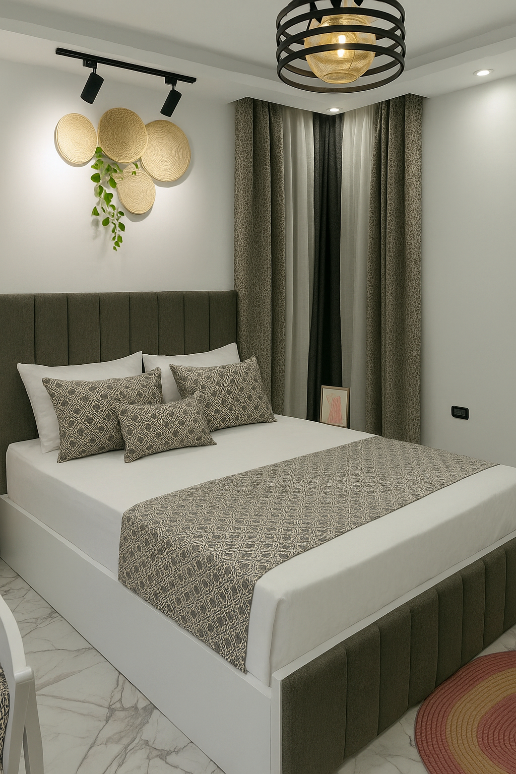 Bedroom 2, Port Said Tourist Resort n6, Al-Manasrah