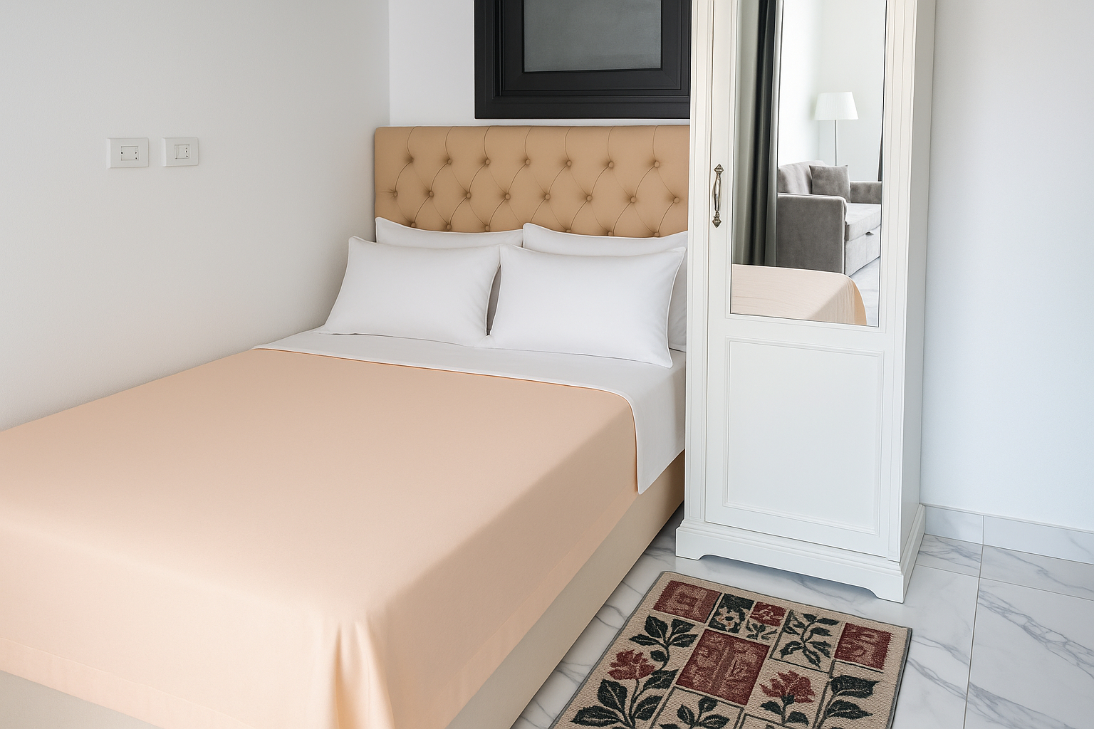Bedroom 2, Porto Said Tourist Resort num3, Al-Manasrah