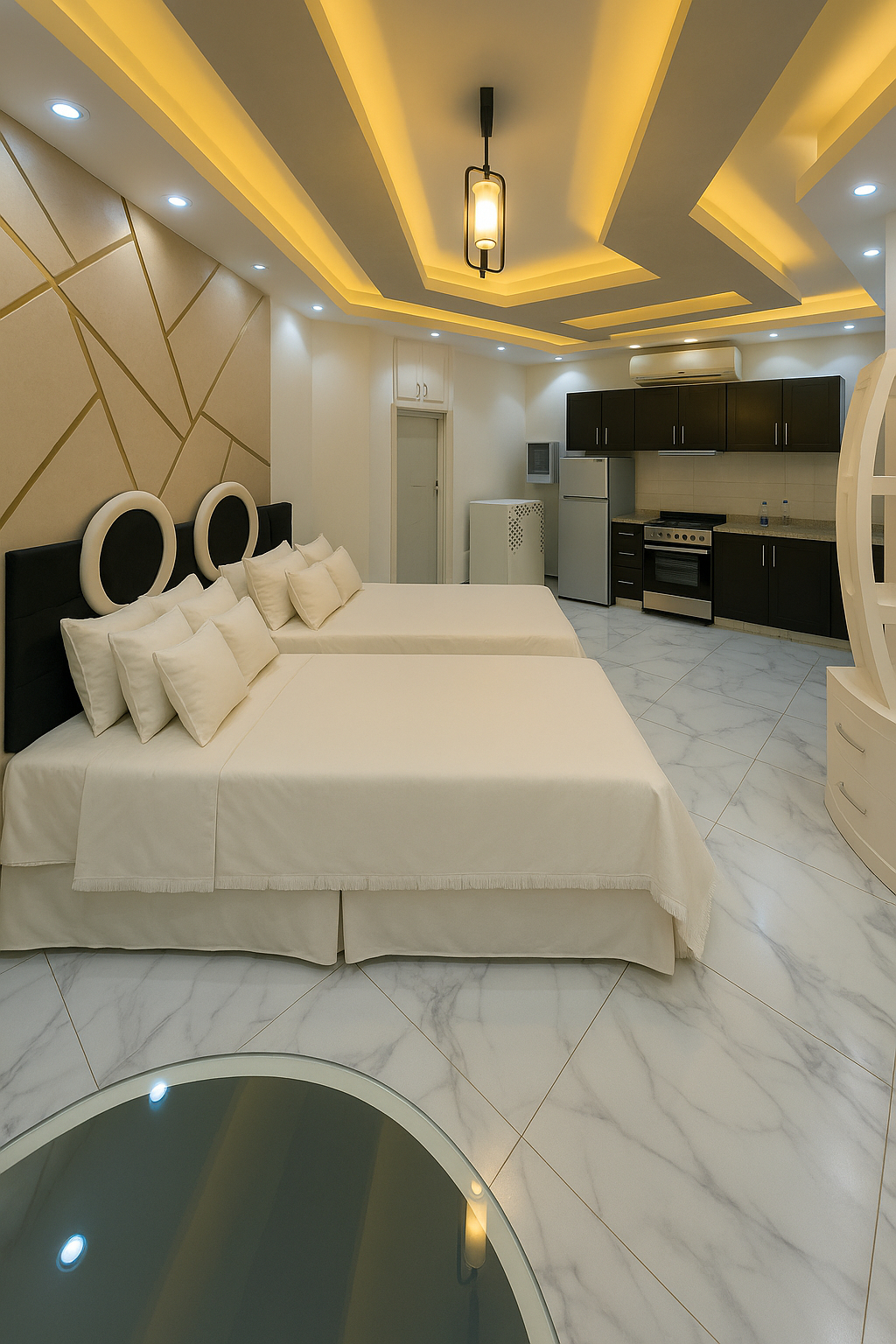 Bedroom 2, Port Said Resort rentals, Al-Manasrah