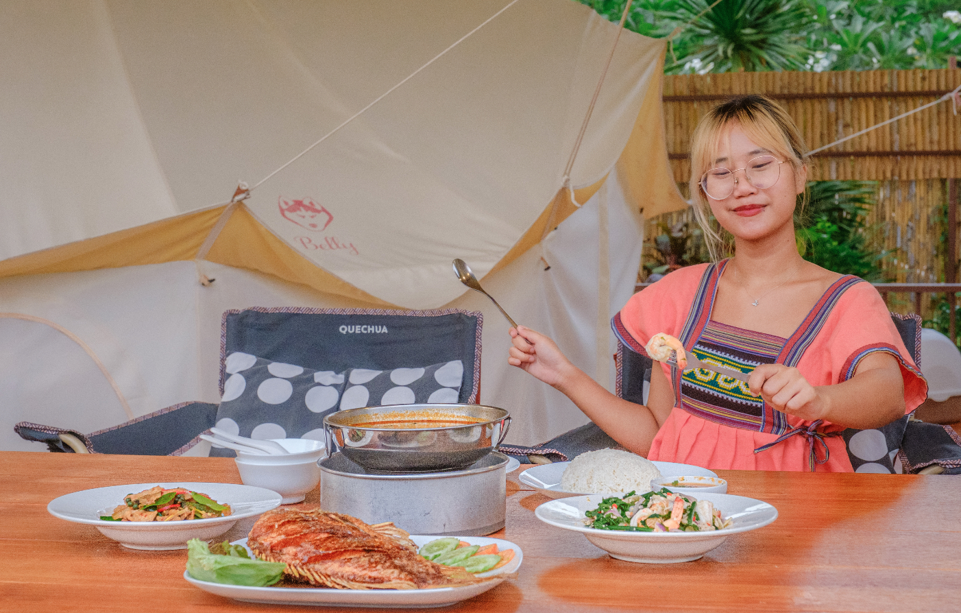 Food & Drinks 4, BaanRai KhunYa, Sai Yok