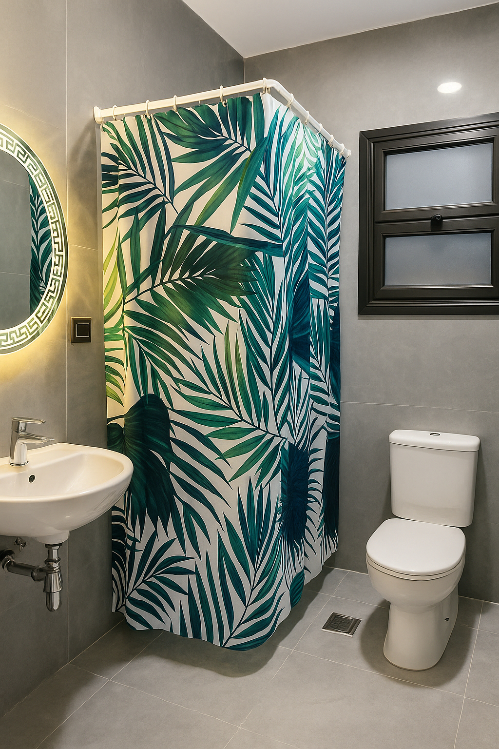 Bathroom 3, Porto Said Tourist Resort and Spa, Al-Manasrah