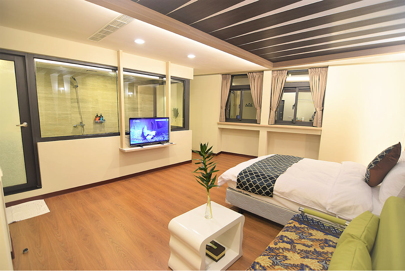 Bedroom 2, Jiaosi Twenty-one Hotspring Inn, Yilan