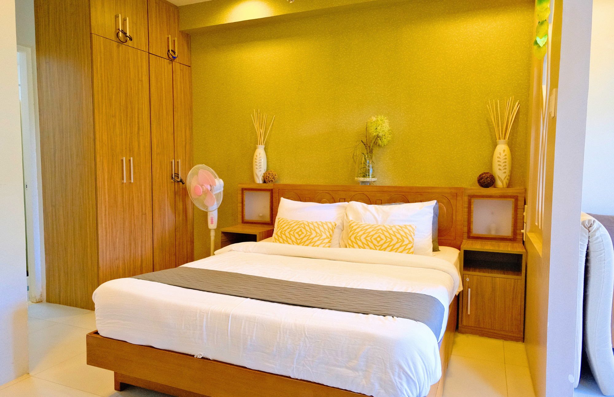 Bedroom 2, Pico de Loro J-B607 [1BR] by SEE Condominiums, Nasugbu
