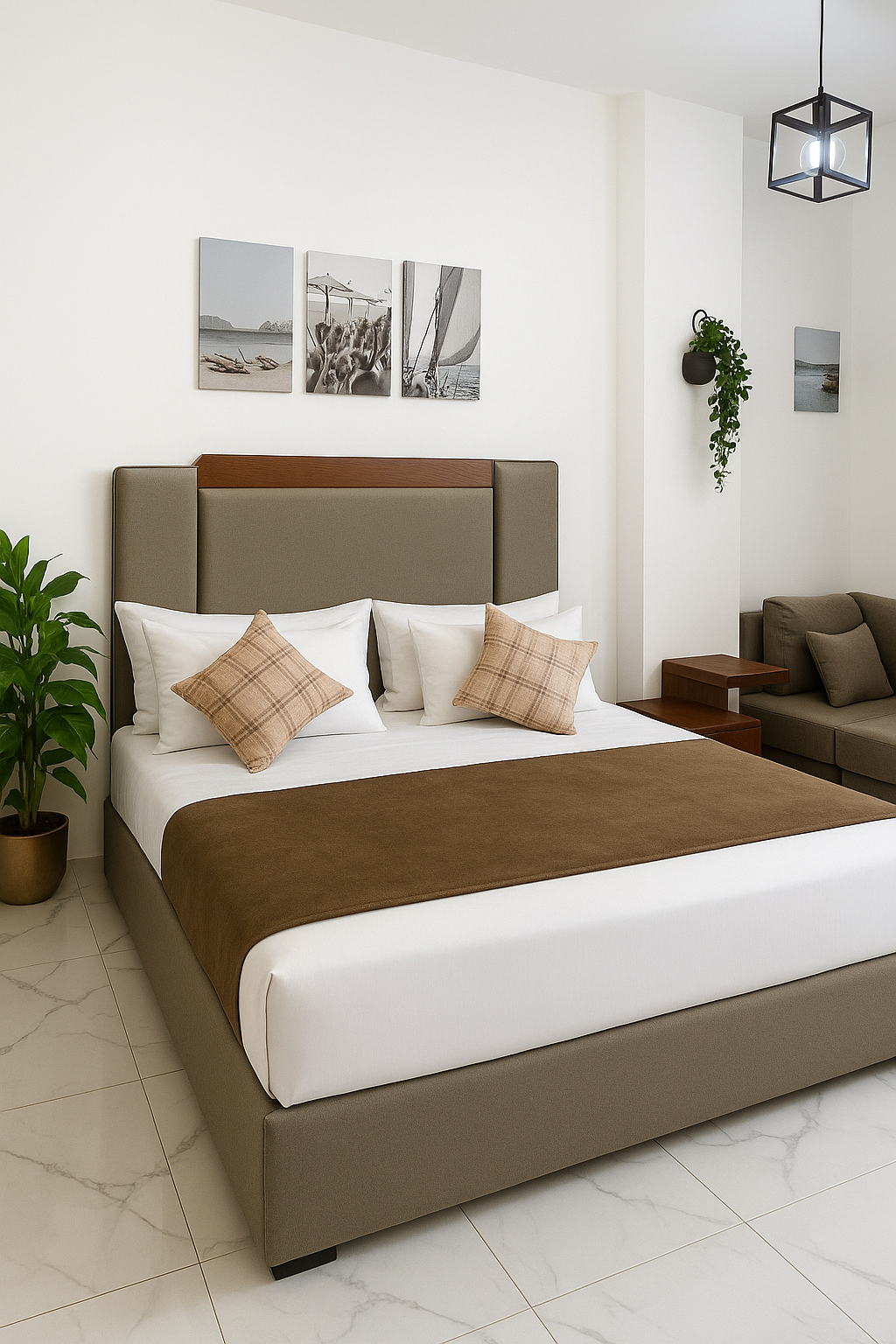 Bedroom 2, Chalet Porto Said Tourist Resort no69, Al-Manasrah
