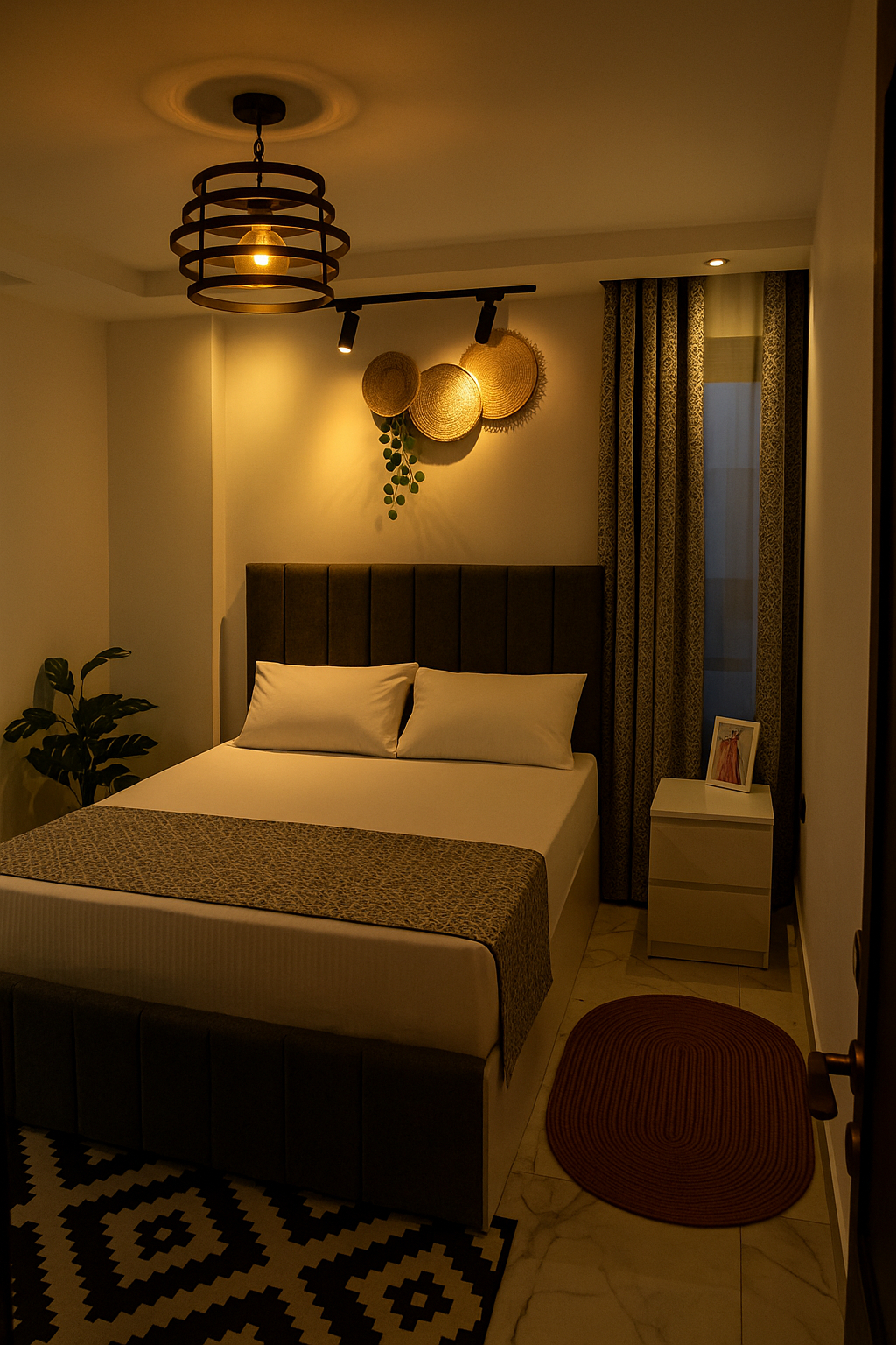 Bedroom 2, Port Said Tourist Resort n6, Al-Manasrah