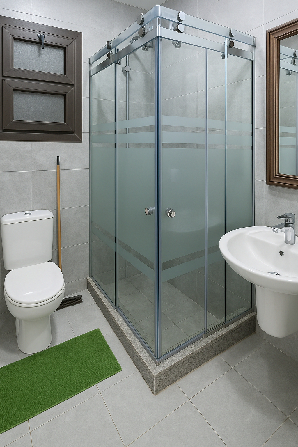 Bathroom 3, Porto Saeed rentals 2, Al-Manasrah