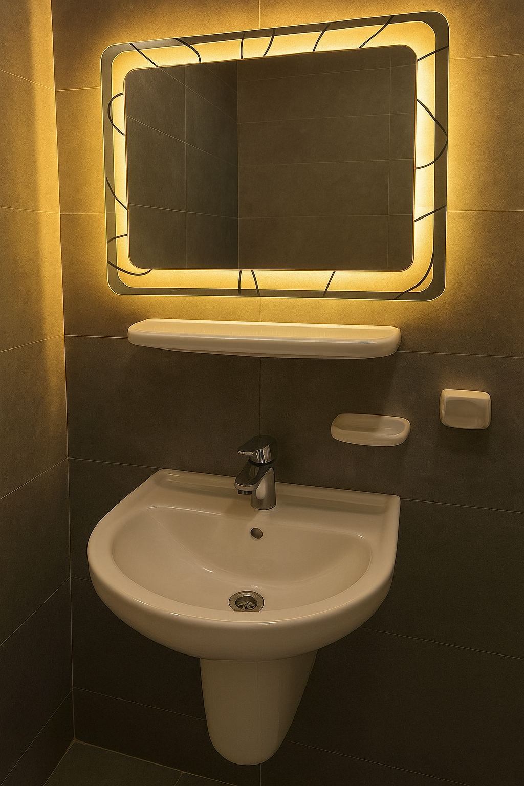 Bathroom 3, Porto Said Tourist Resort num2558, Al-Manasrah