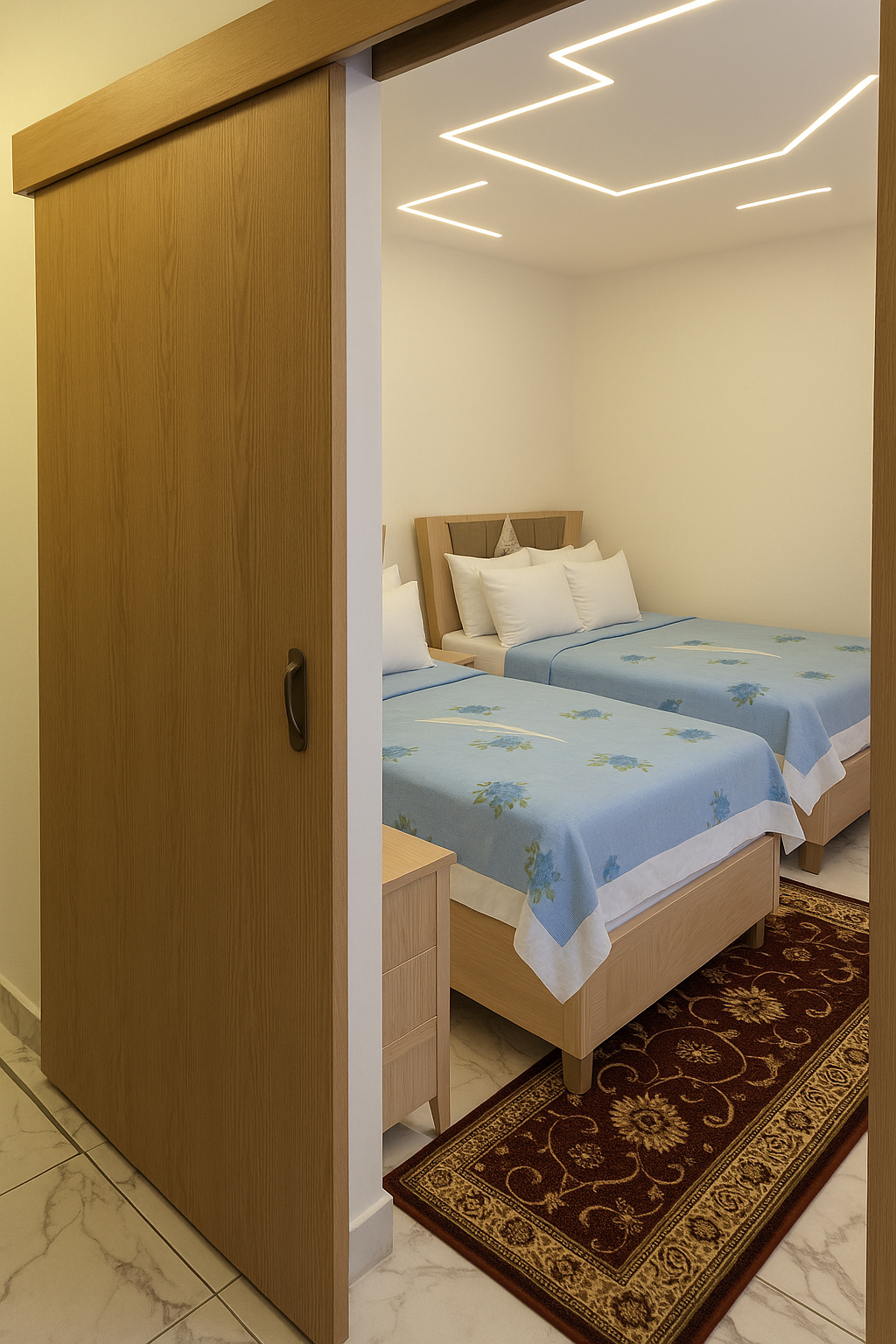 Bedroom 2, Port Said Tourist Resort num04, Al-Manasrah