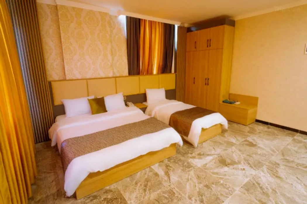 Bedroom 2, Hotel Sarok, Dahuk
