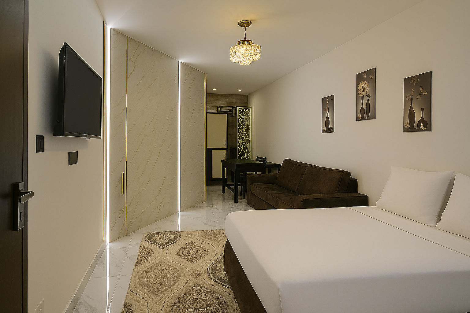 Bedroom 2, Port Said Tourist Resort 6, Al-Manasrah