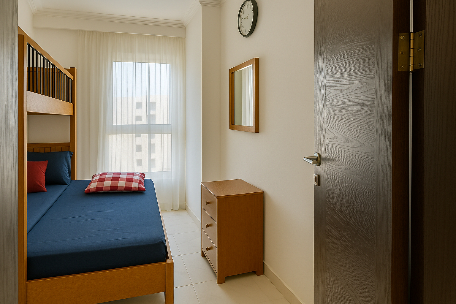Bedroom 3, Two-room chalet Porto Said Resort Rentals, Al-Manasrah