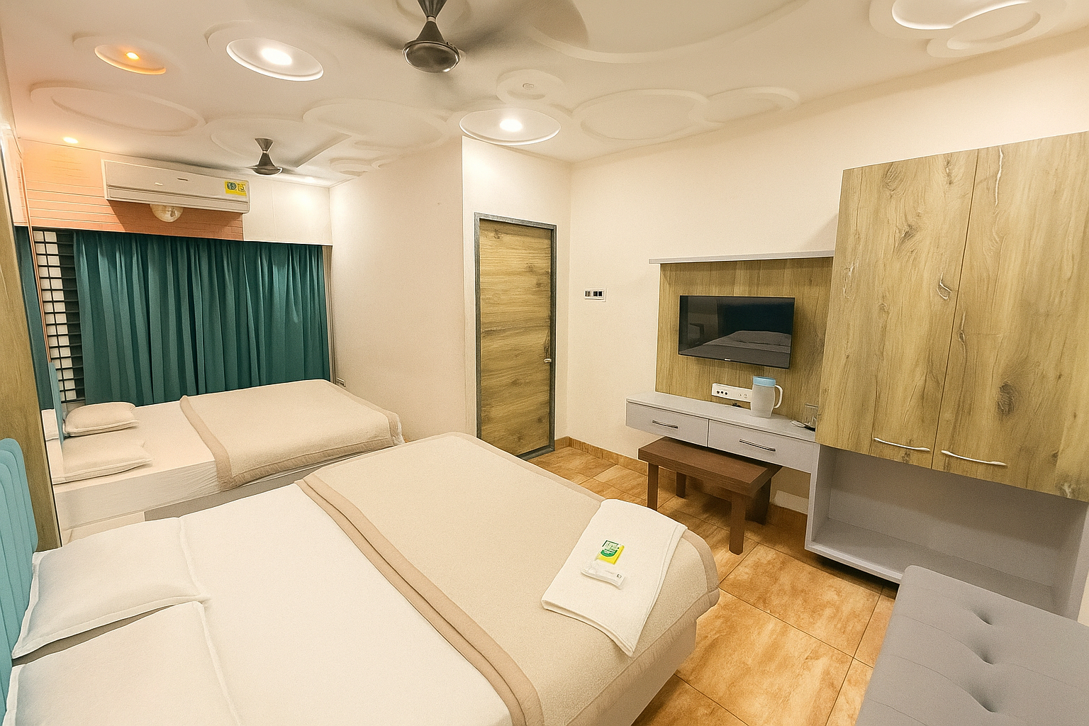 Bedroom 5, Hotel Raghuveera Palace, Ujjain