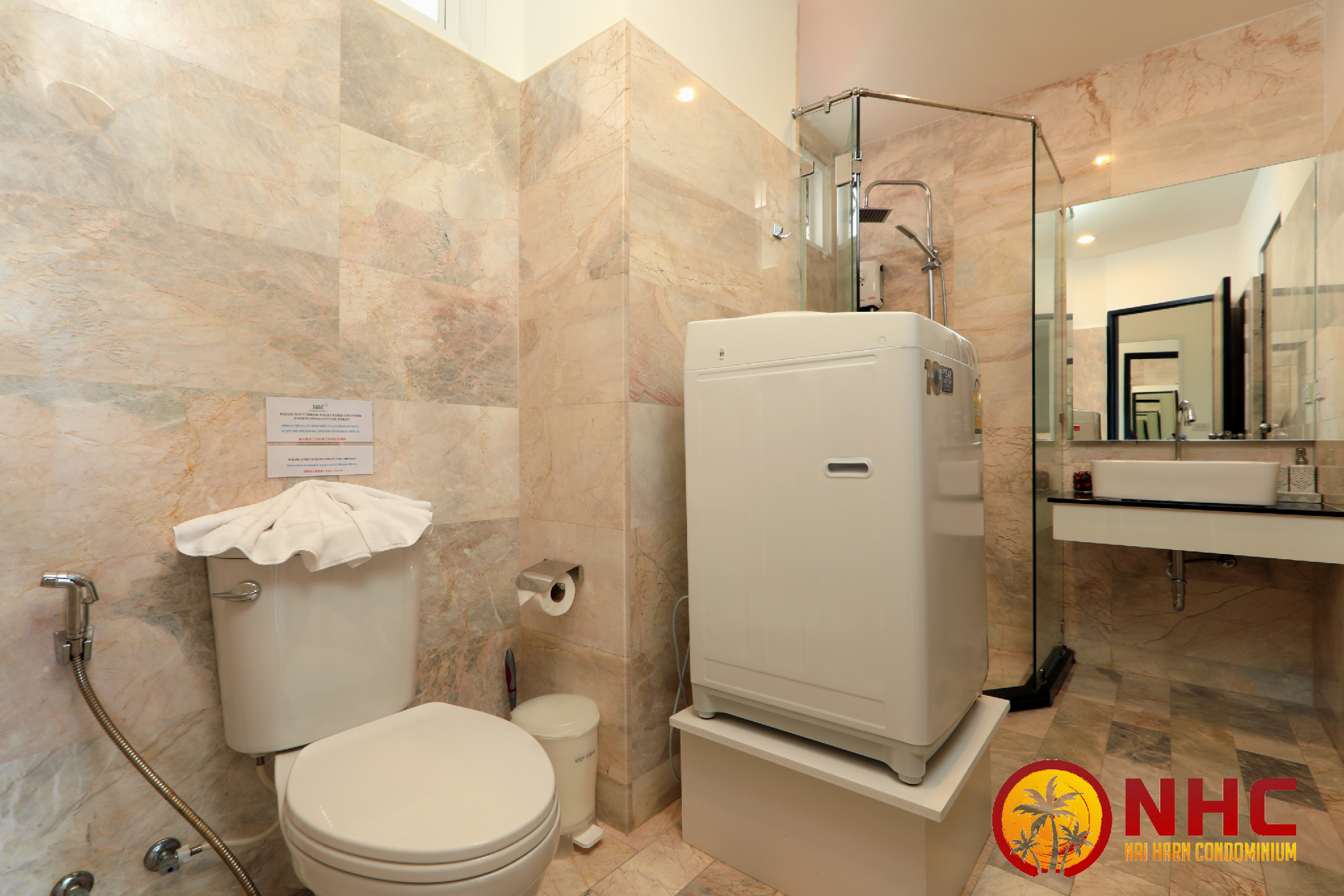 Bathroom 3, Nai Harn Condominium, Pulau Phuket