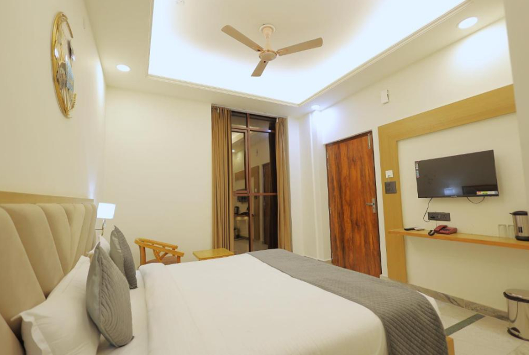 Bedroom 3, Shree Radha Heritage House, Dehradun