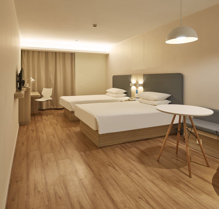 Bedroom 2, Hanting Hotel Weifang Linqu, Weifang
