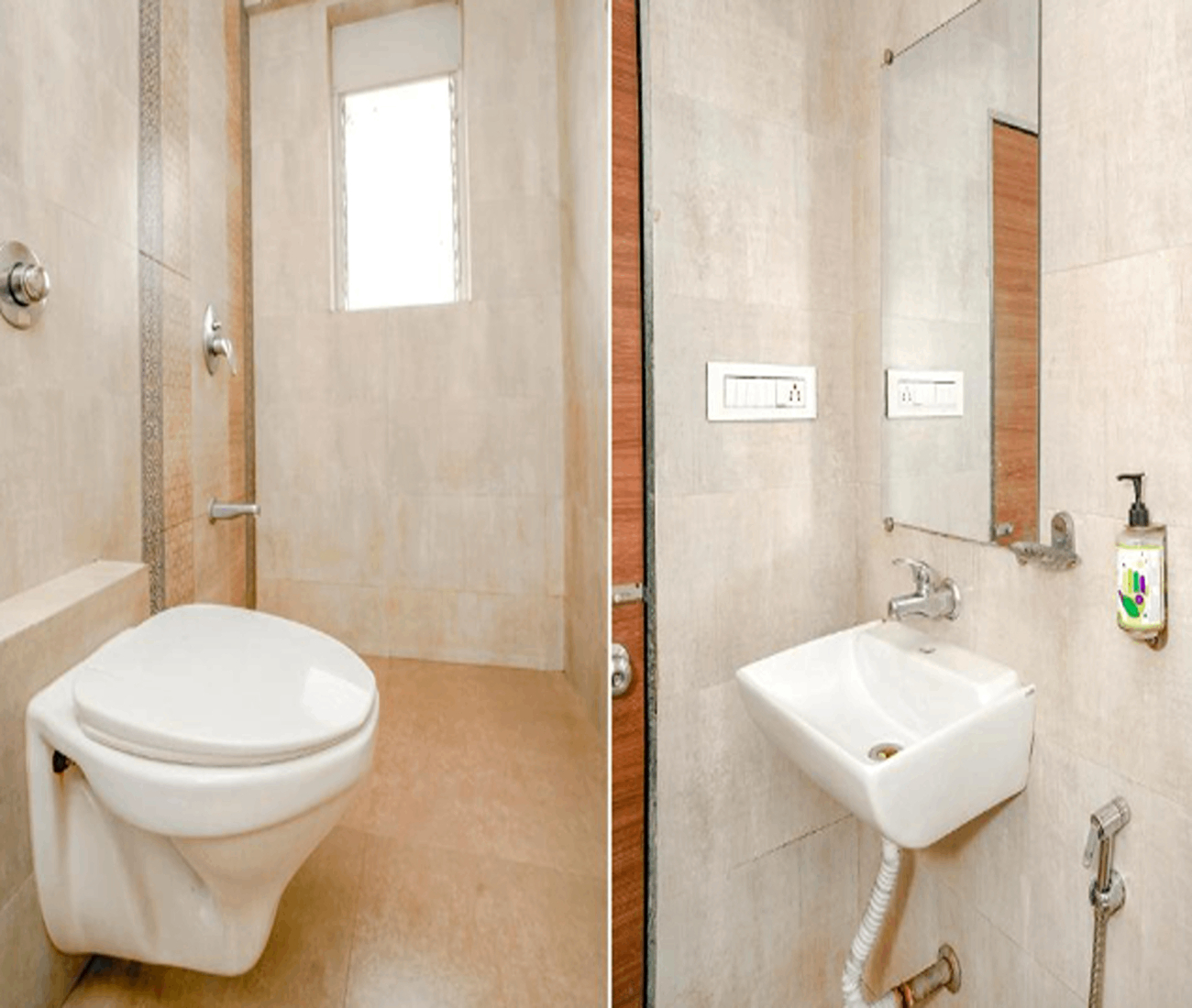 Bathroom, Hotel Mahadev Residency - Dapode, Bhiwandi, Thane