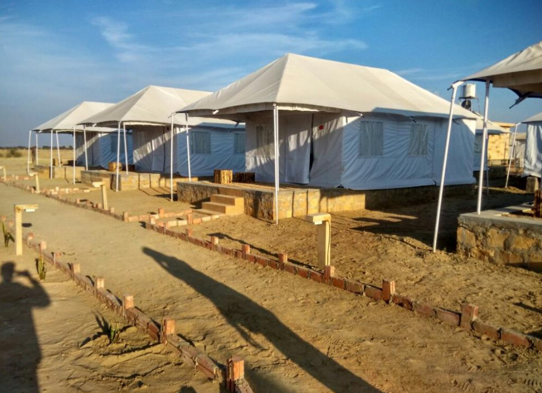 Public Area, Savi Camps, Jaisalmer