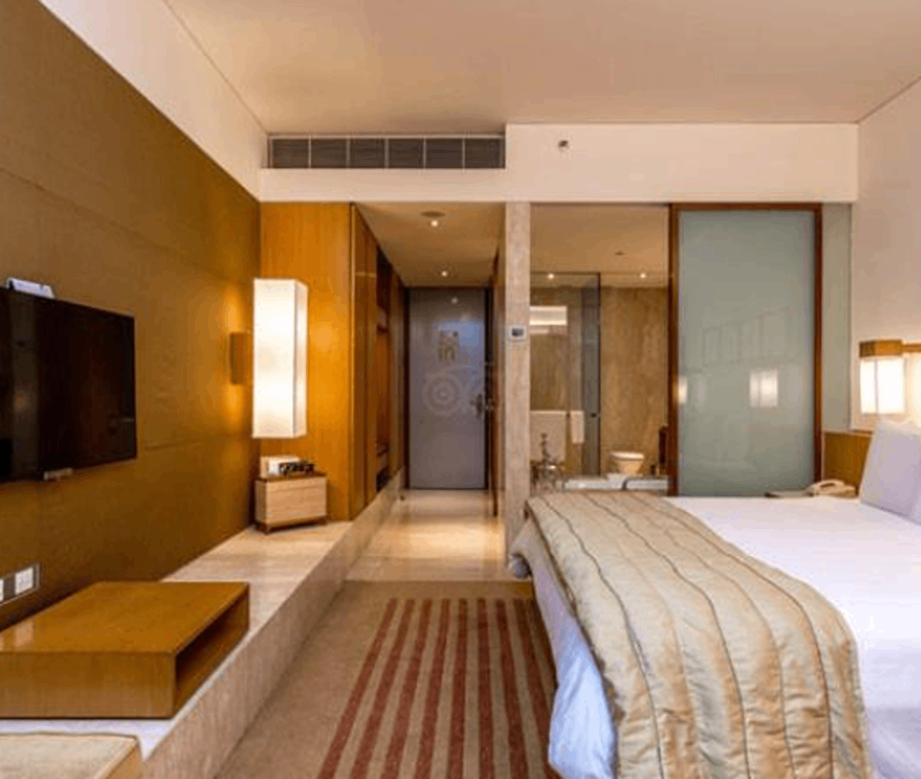 Bedroom 2, Hotel PLAZA International near Delhi airport, Delhi