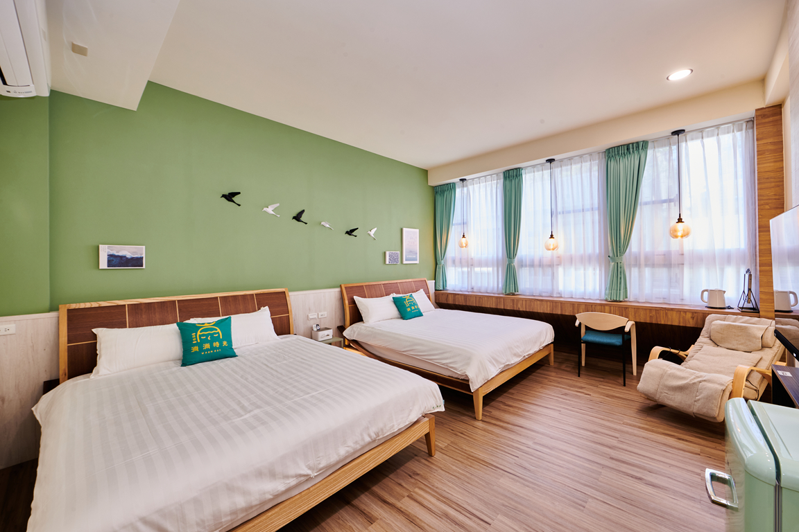 Bedroom 2, Warmday Homestel, Chiayi City