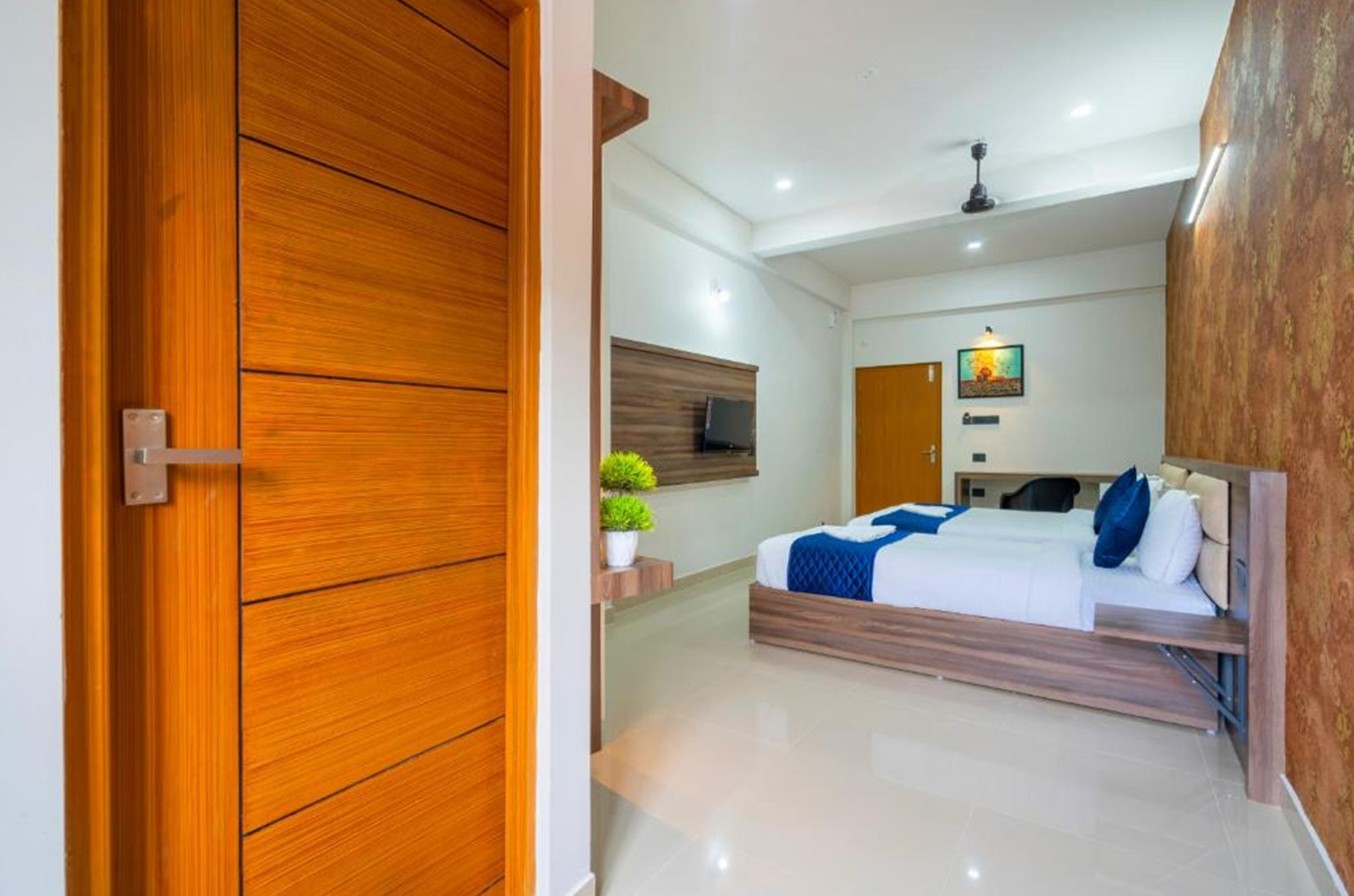 Bedroom 3, Amala Arcade AC Rooms, Thrissur