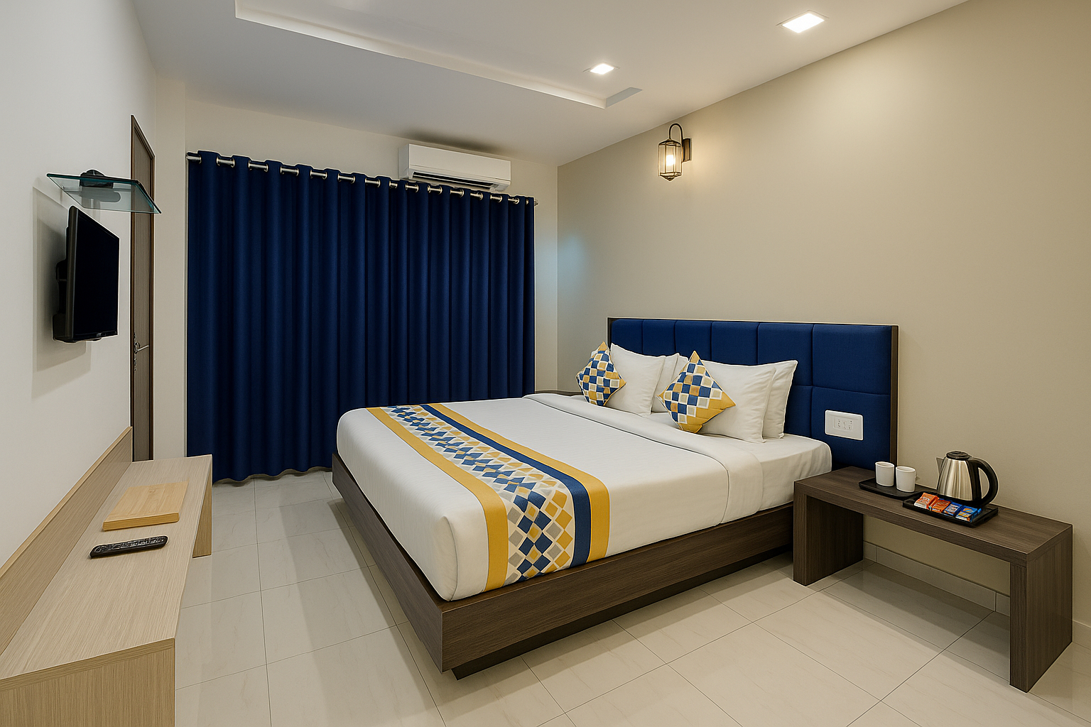 Bedroom 2, The Sky Comfort Hotel Brahm Sambandh, Rajsamand