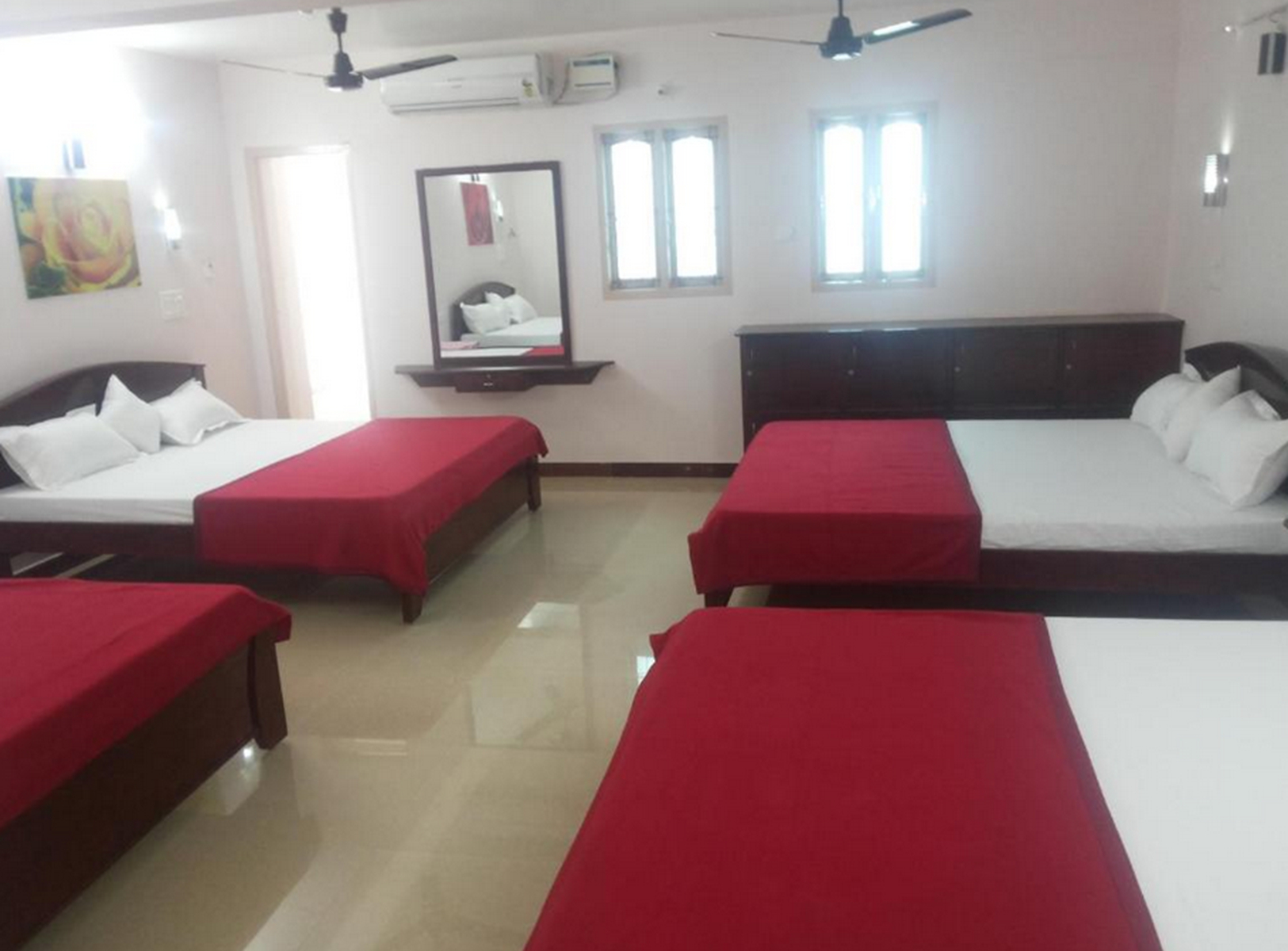 Bedroom 3, Hotel Nambi, Madurai