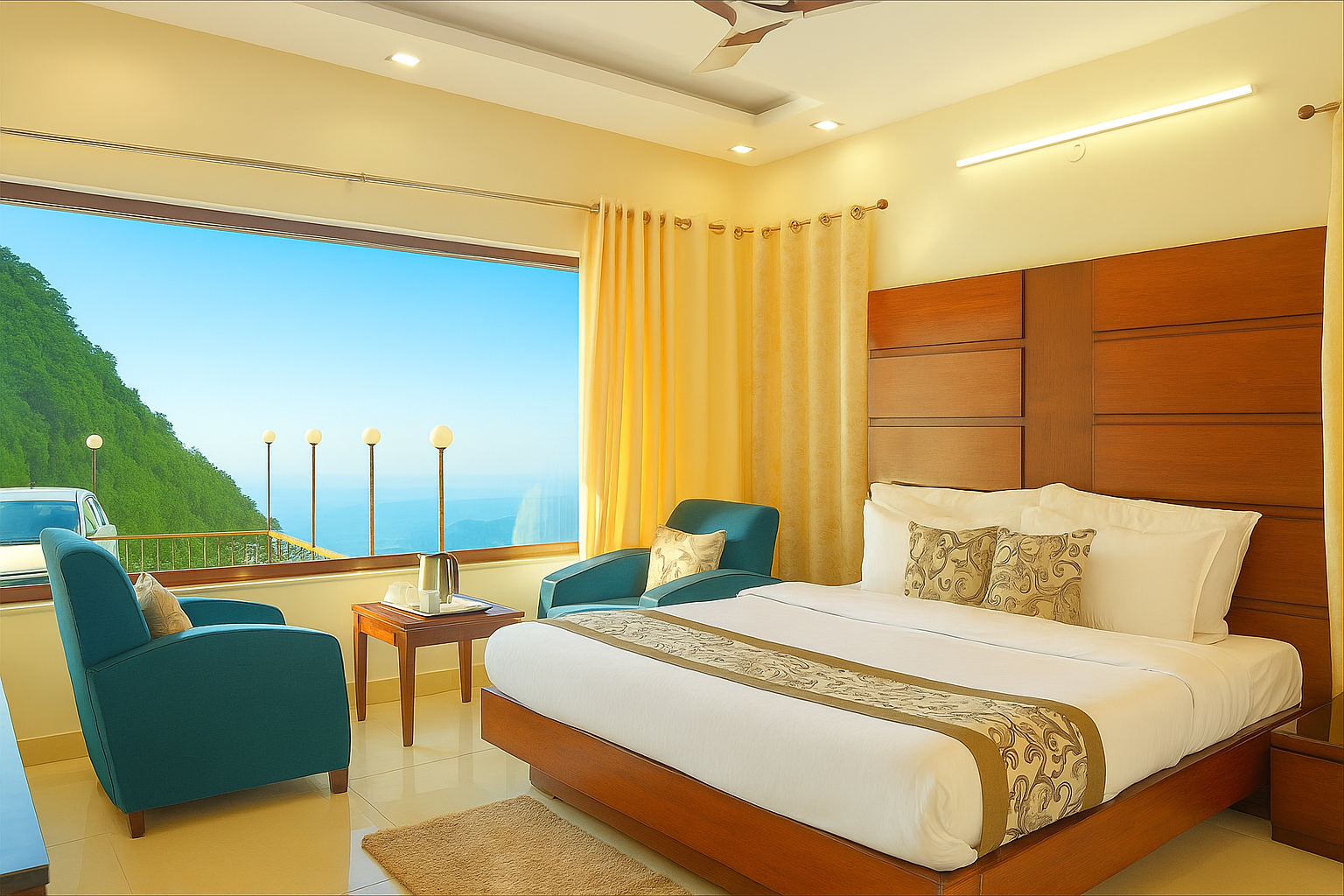 Bedroom 4, Hotel Winter Line Inn Near St Francis Monastery, Dehradun