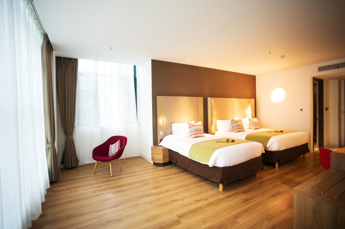 Bedroom 2, Campanile Hotel Hefei Singapore Garden Cheng, Hefei
