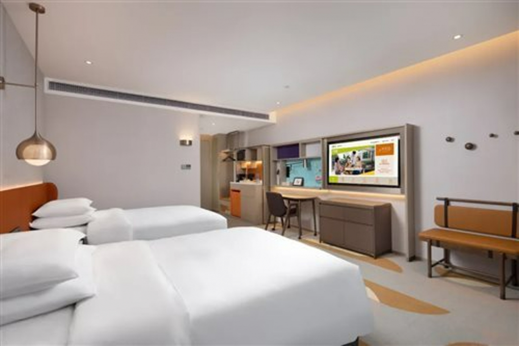 Bedroom 2, Home2 Suites by Hilton Shanwei Lufeng, Shanwei