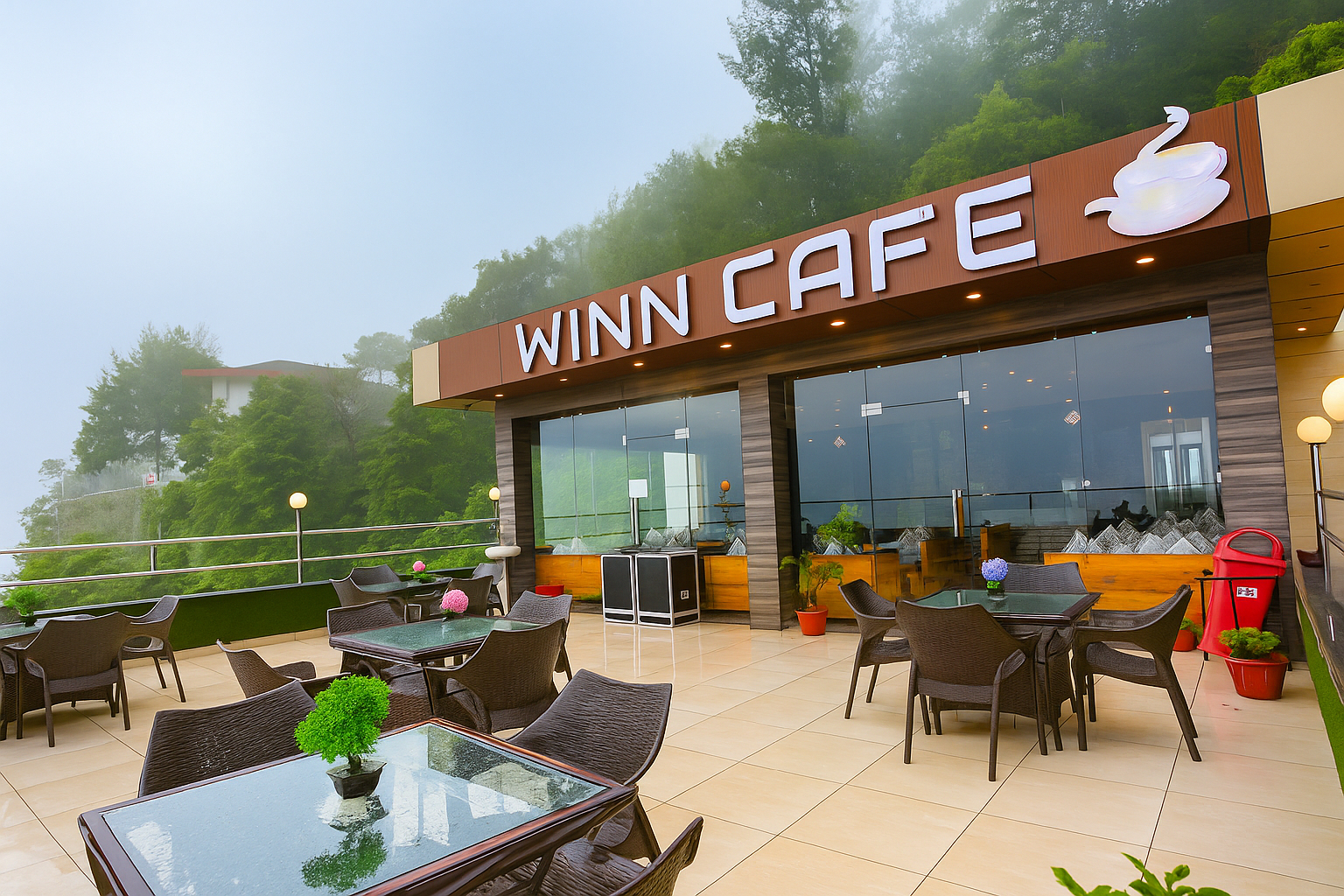 Restaurant 3, Hotel Winter Line Inn Near St Francis Monastery, Dehradun
