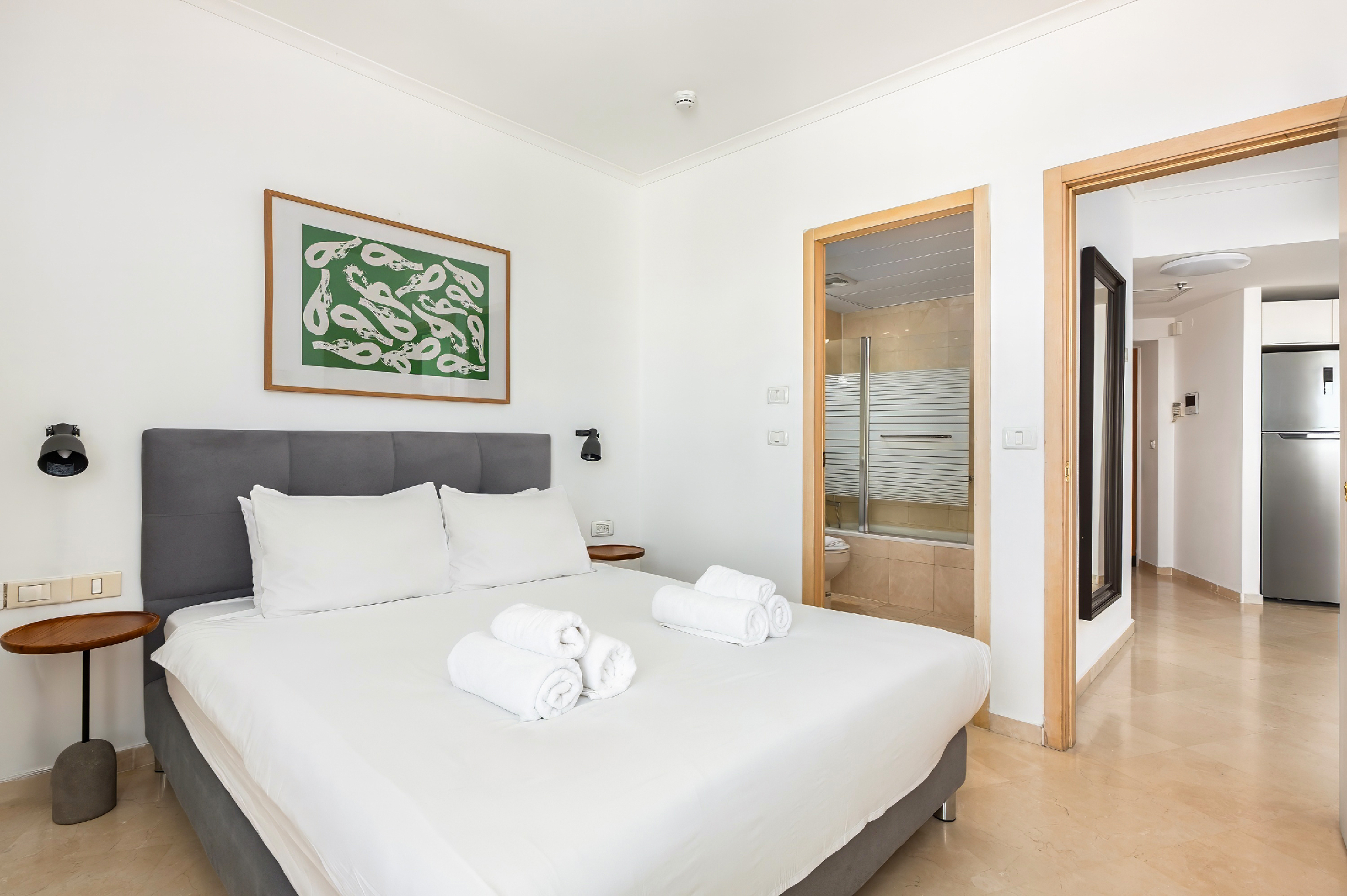 Bedroom 2, Beachfront Balcony with Panoramic Sea Views