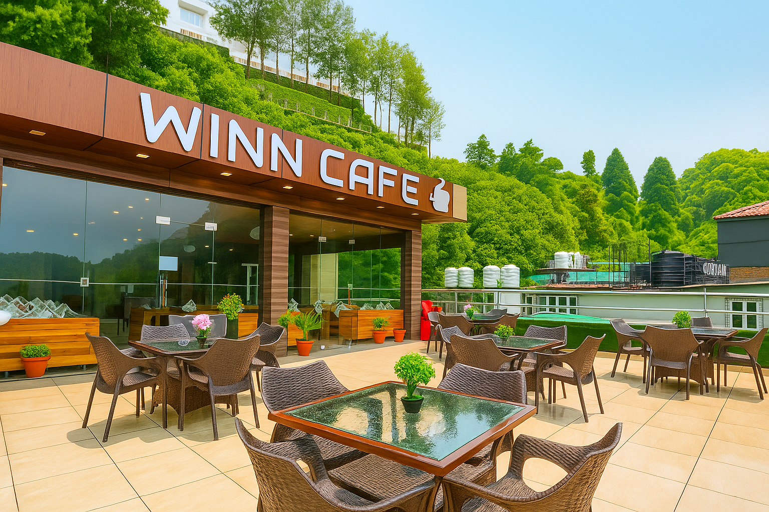 Restaurant 2, Hotel Winter Line Inn Near St Francis Monastery, Dehradun
