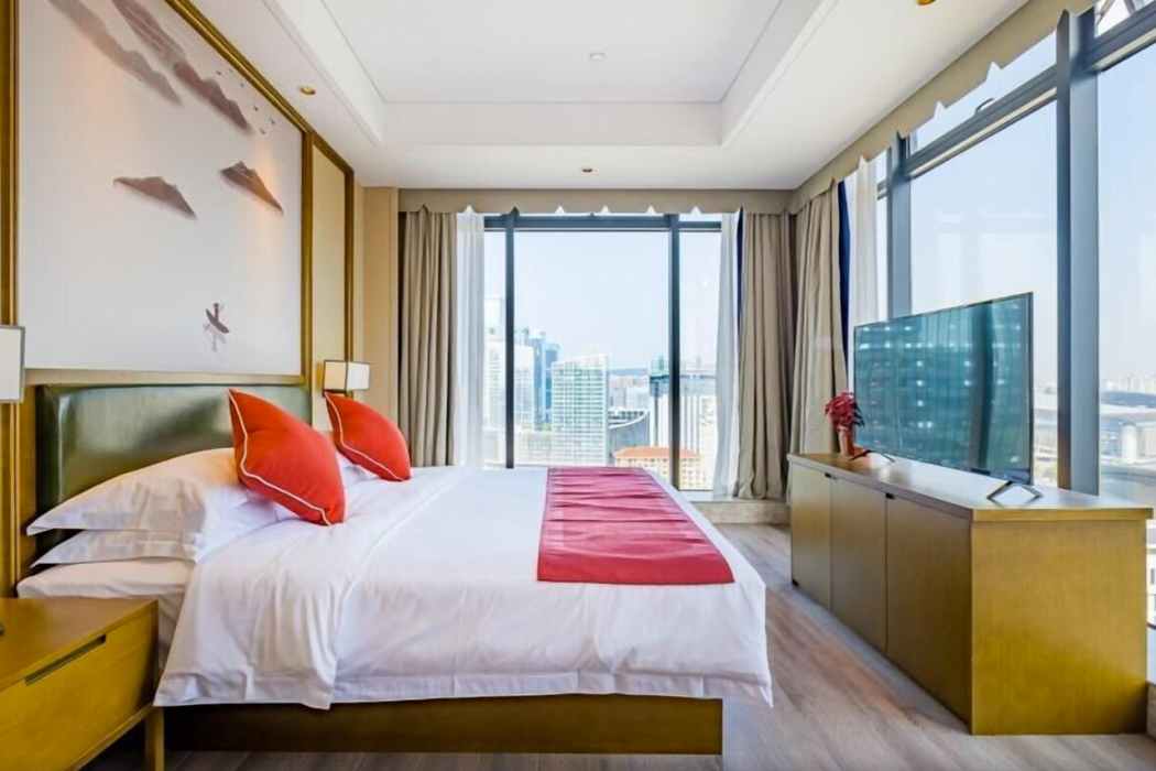 Bedroom 2, Greentree Eastern Nanning Guangxi Sports Center Su, Nanning