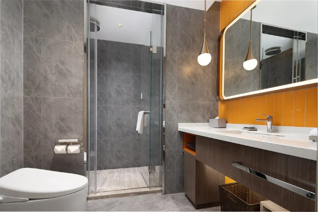Bathroom 3, Home2 Suites by Hilton Chengdu Kuanzhai Alley, Chengdu