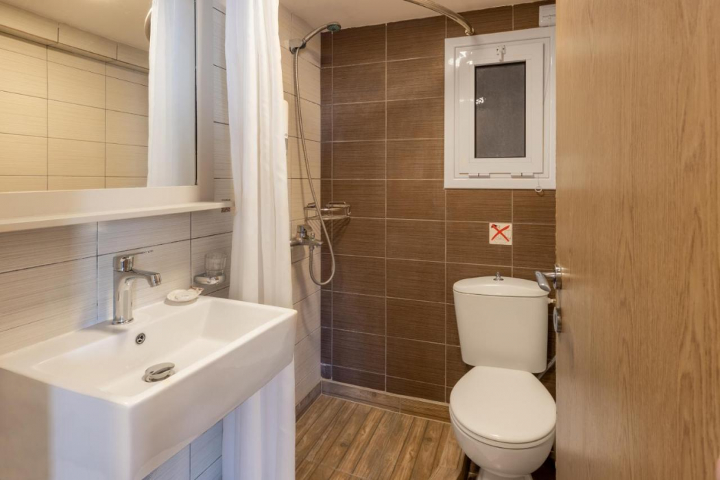Bathroom 3, Kos City Sunstone Hotel, South Aegean