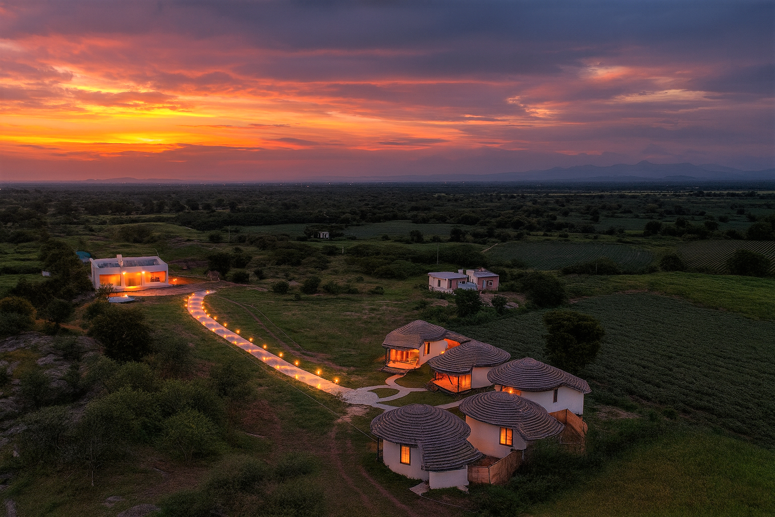 Exterior & Views 2, Jawai Vanya Bagh - Luxury Leopard Safari Resort, Pali