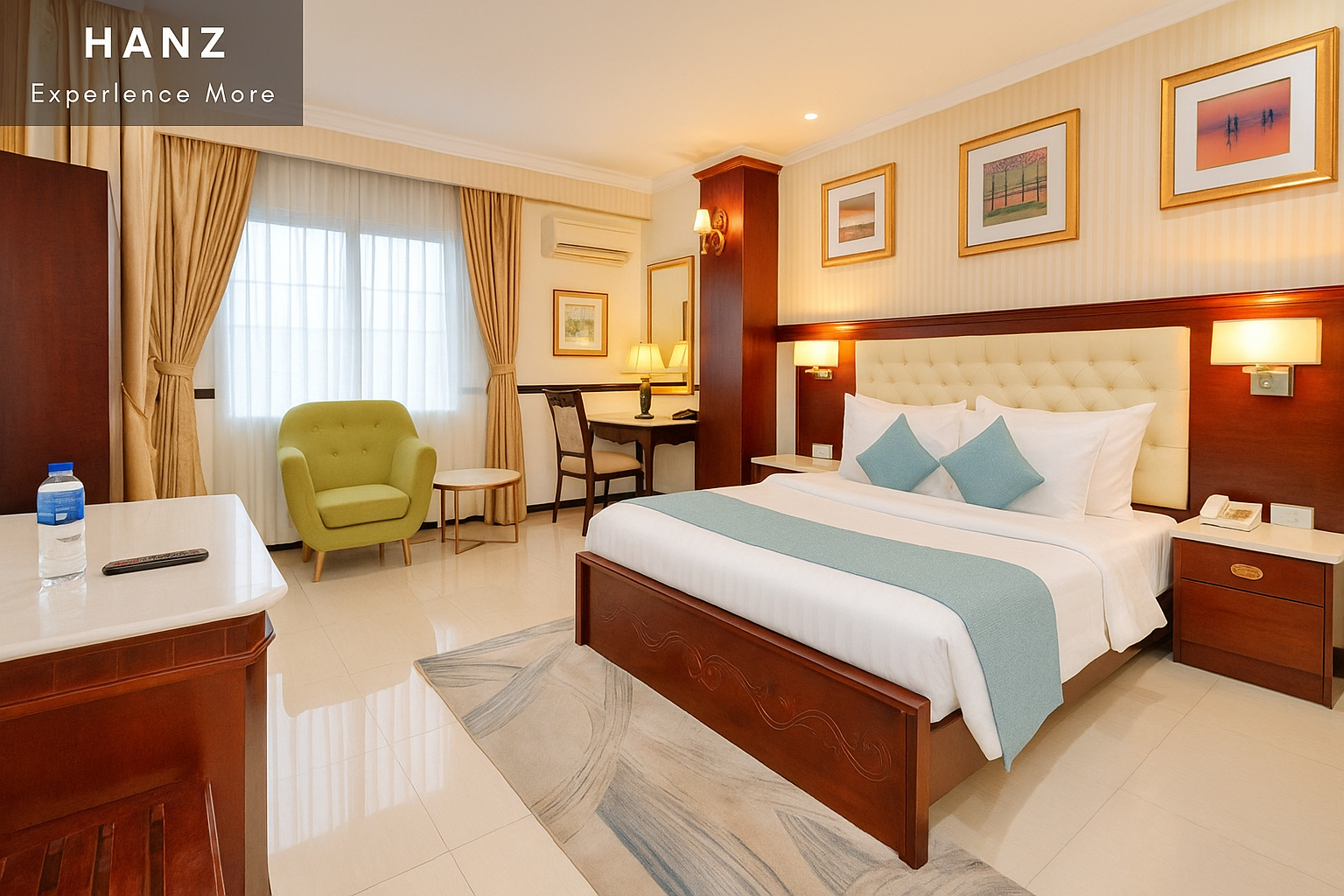 Bedroom, HANZ Vuon Saigon Hotel & Spa, District 10