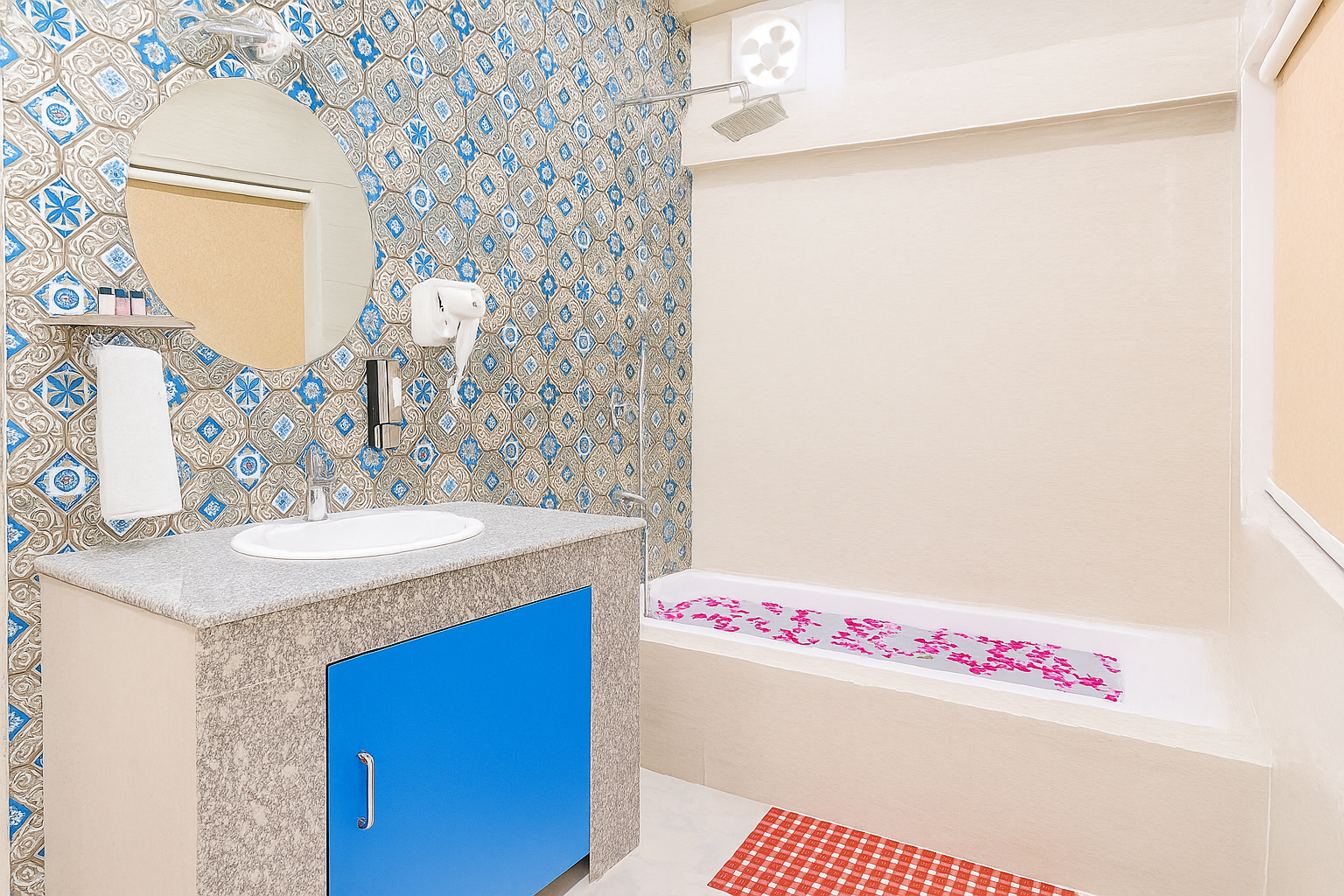 Bathroom 4, The Neeraj Ganga Cottages, Garhwal