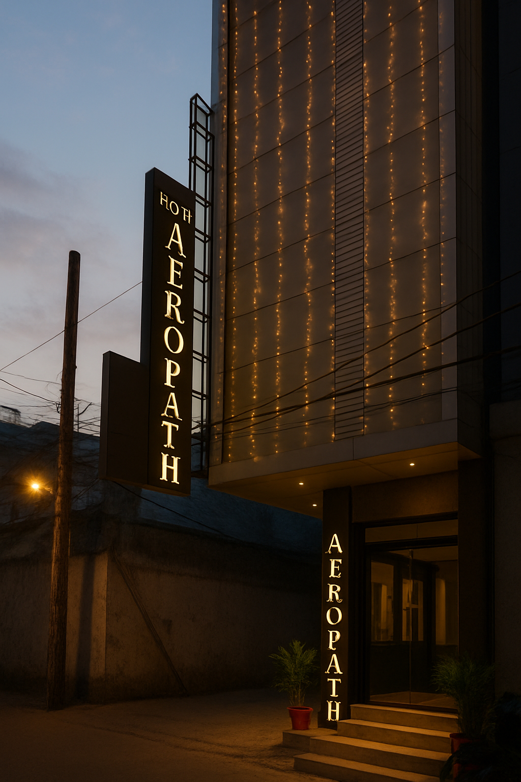Exterior view, Hotel Pathway at Airport, Delhi