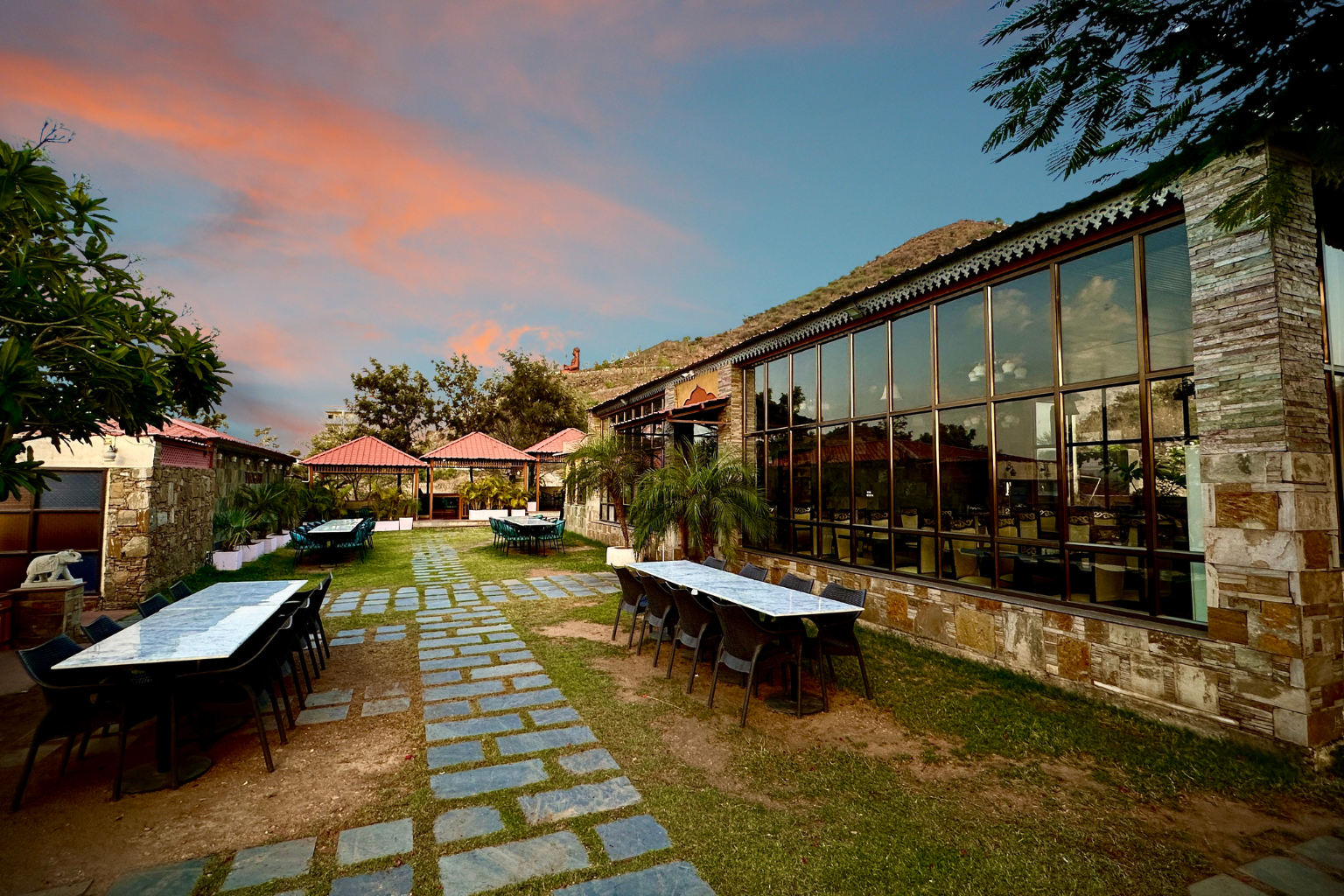 Food & Drinks, Vijaygarh Resort & Cottages with Private Pool, Udaipur