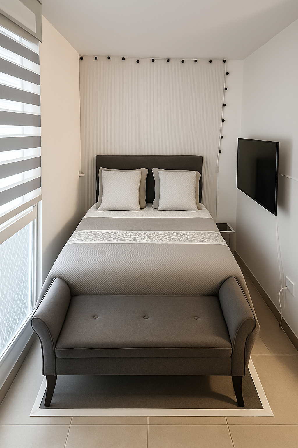 Bedroom 2, Studio Proche LDLC ARENA OL, Rhône