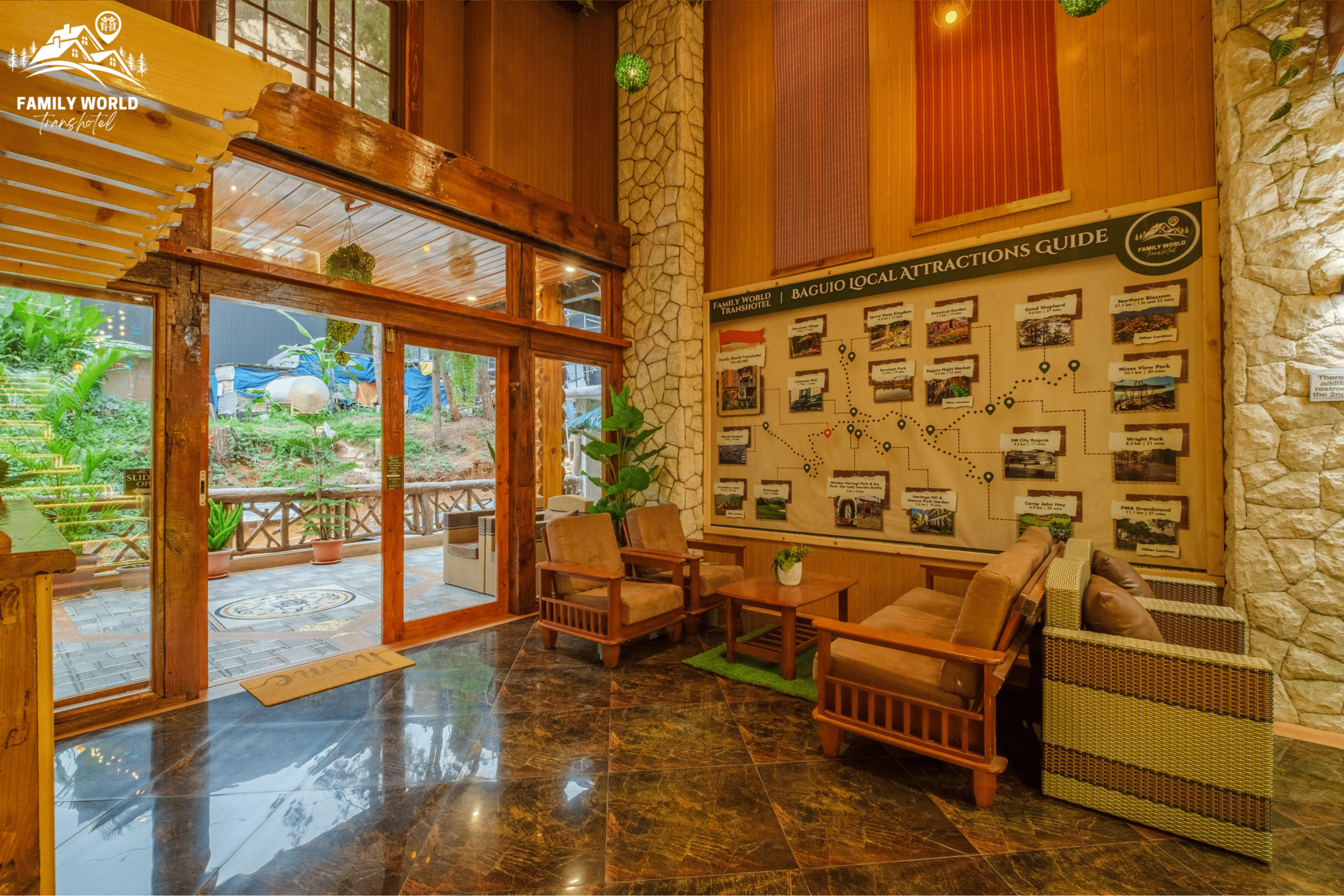 Public Area 3, Family World Transhotel, Baguio City