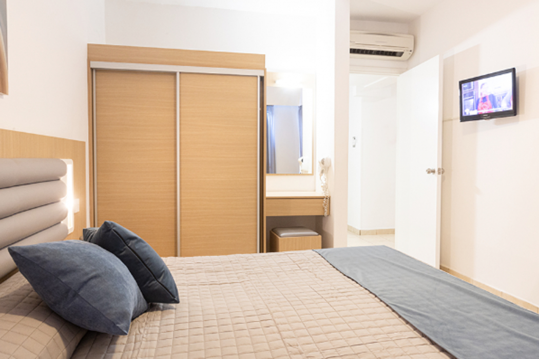 Bedroom 3, Vrissaki Hotel Apartments